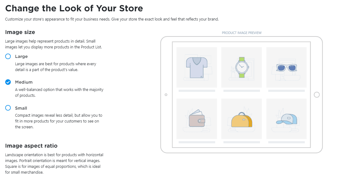 change the look of your Ecwid store