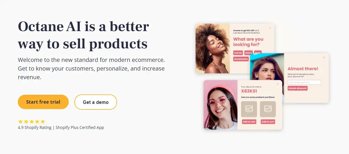 Product recommendation quiz and video quizzes for Shopify