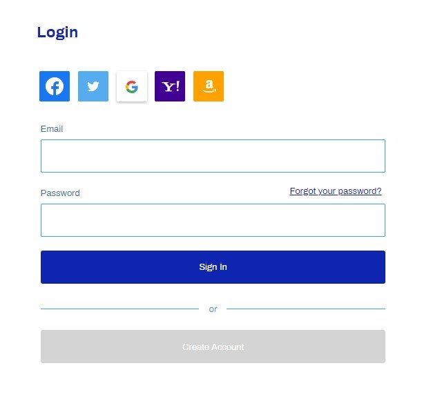 Offer Social Login