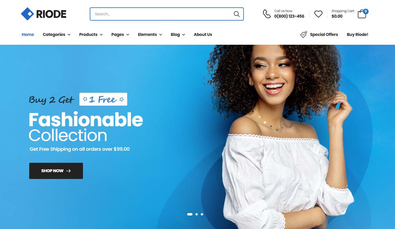 Clothing Store - Thème WordPress