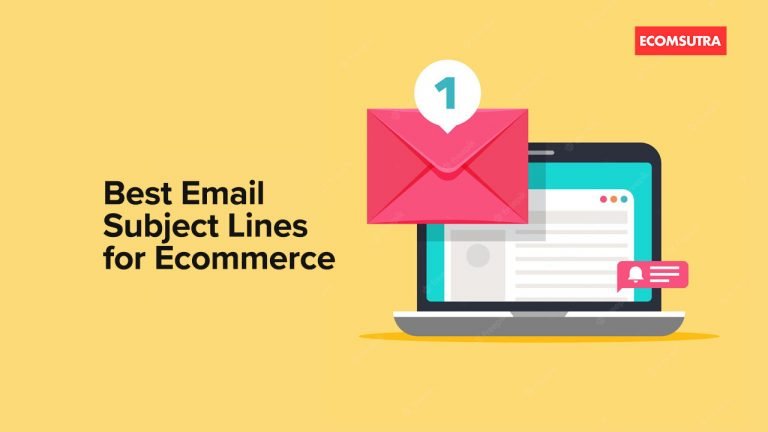 Best eCommerce email subject lines