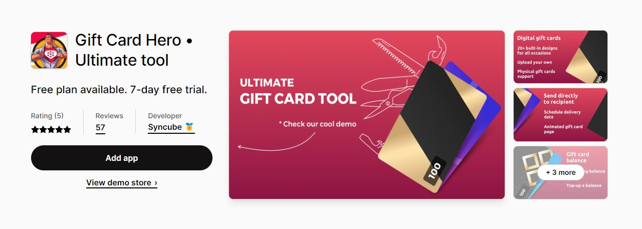 Loyalty & CashBack Rewards - Personalized Gift Card & Rewards App: GiftKart  | Shopify App Store