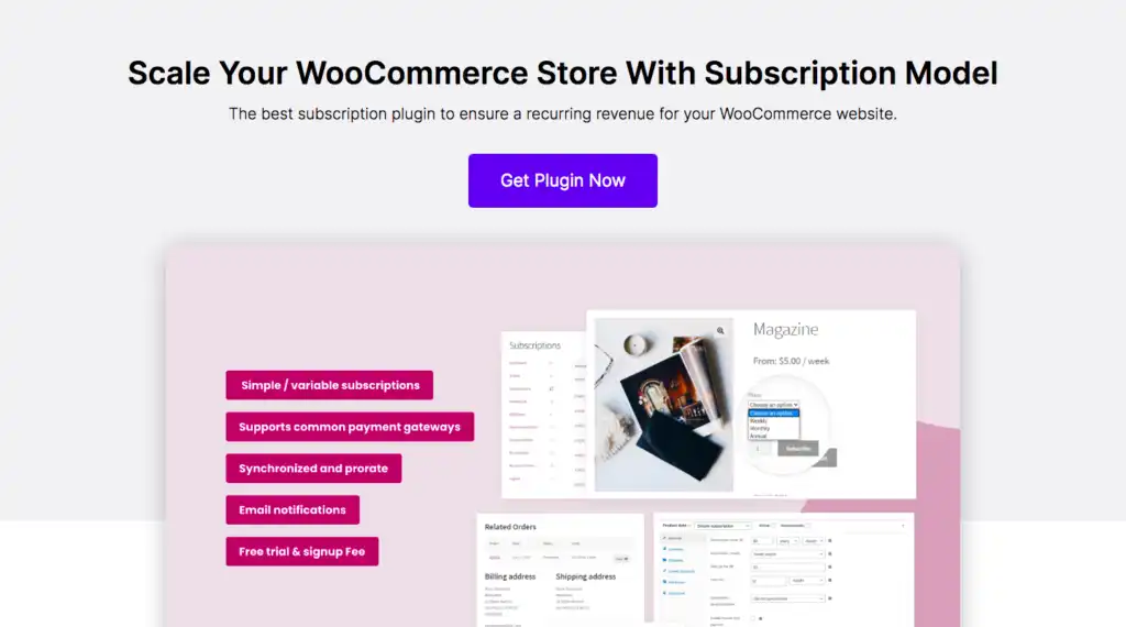 WebToffee WooCommerce subscriptions