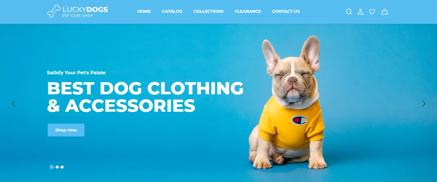 Shopify dog outlet stores