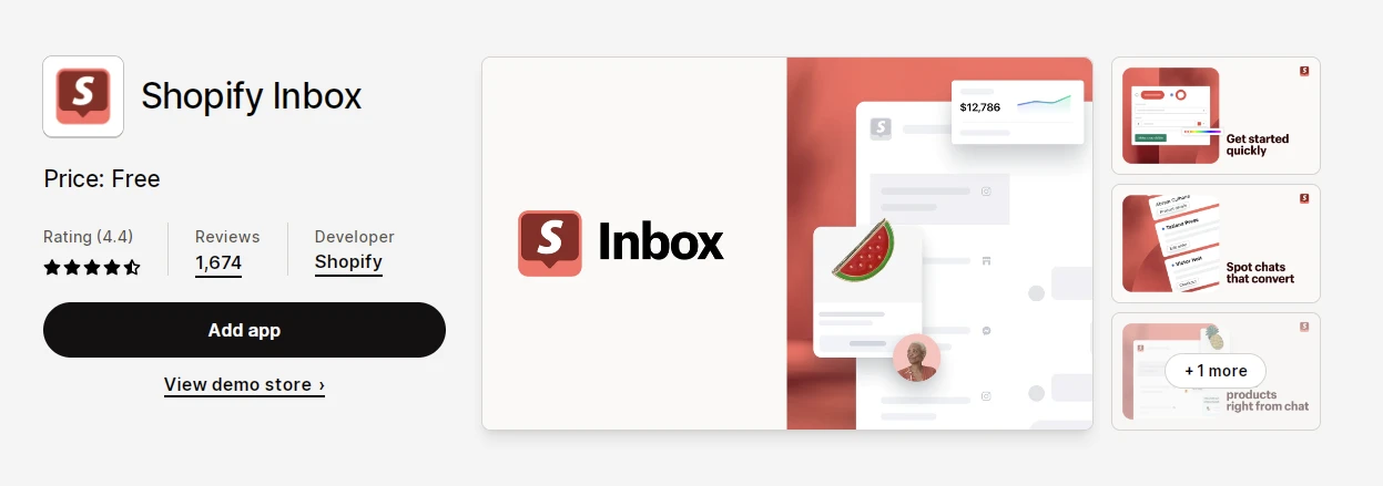 Shopify Inbox