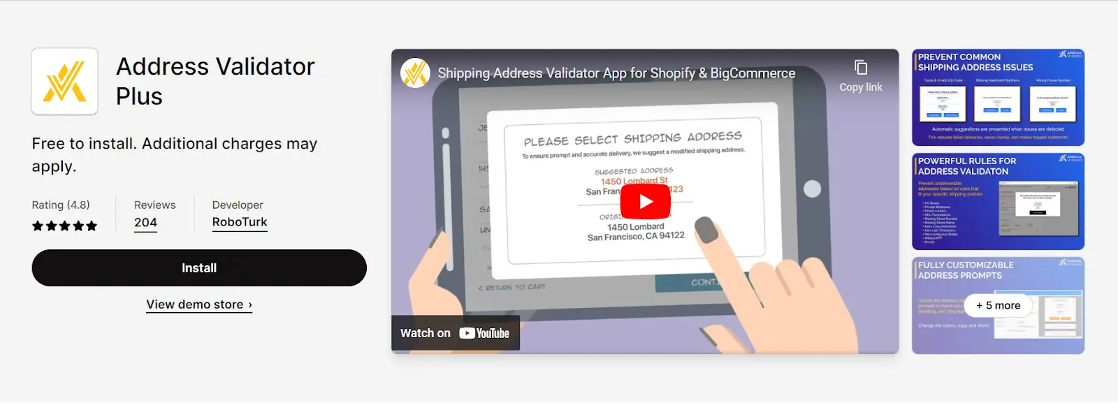 Address Validator Plus